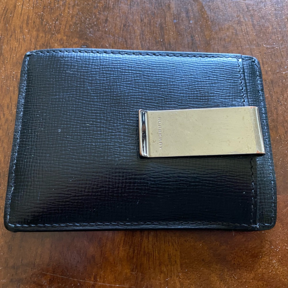 Burberry Money Clip Wallet